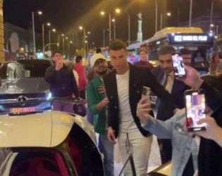 Роналдо с кола за €9М в Мадрид: Фурор