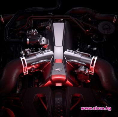 Новият хибриден V-8 ще задвижва предстоящите суперавтомобили: McLaren