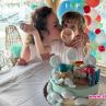 Синът на Гери Малкоданска с морски рожден ден