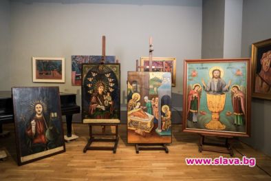 4 причудливи икони от Желязната черква в СГХГ, където ги реставрираха
