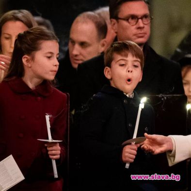 Принц Луи не се присъеди към кралското семейство за Коледния обяд