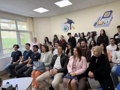 Открихa първия по рода си кабинет за изкуствен интелект в столично училище