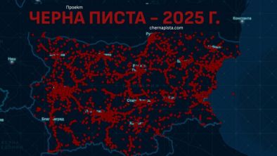 18-годишно момче създаде карта на катастрофите в България