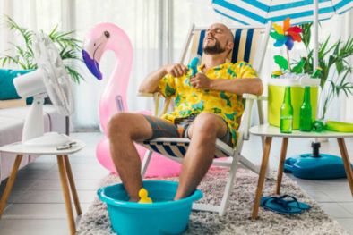 Днес няма да ходя на работа, защото на дрехите ми пише до 30 градуса