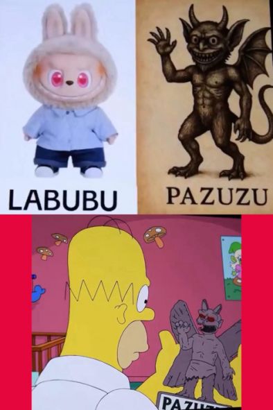 Семейство Симпсън предсказаха демоничните Labubu