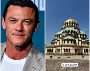 Актьорът Люк Евънс снима в София 