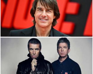 Том Круз на концерт на Oasis, нарекли го „копеле без нито един добър филм“