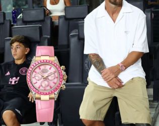 Лионел Меси забелязан с ултра рядък Rolex „Barbie“ за близо $900 000