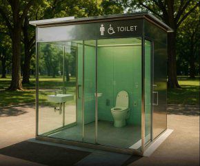 Хитови прозрачни WC в Япония