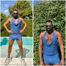 Азис в роклята на Емануела