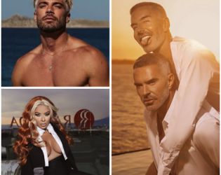 Фотографът на Андреа снима Дийн и Дан от Dsquared