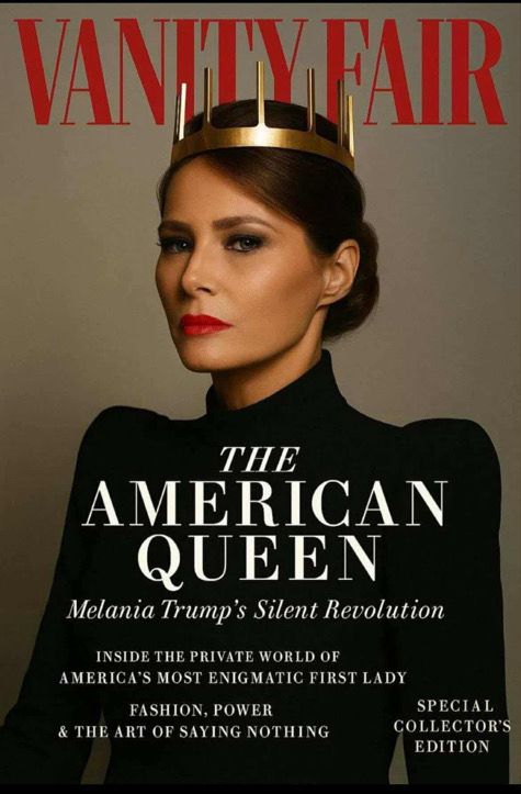 Корицата на Мелания Тръмп за Vanity Fair предизвика скандал