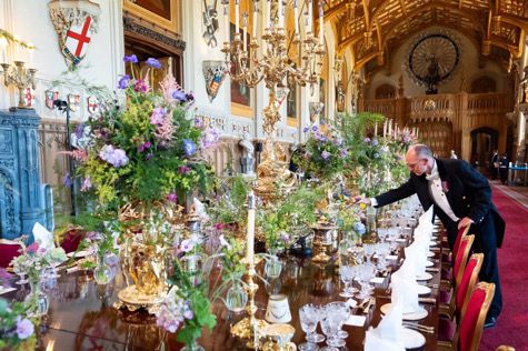 Ето я кралската маса за Тръмп: Научете всички подробности