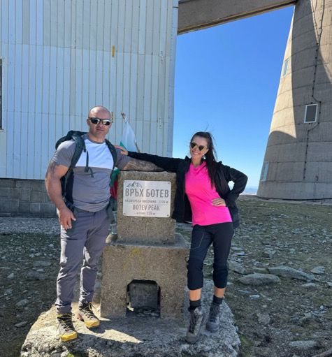 Преслава изкачи връх Ботев