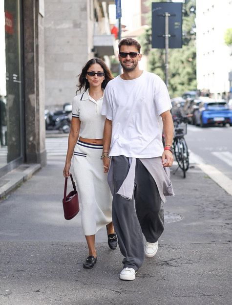 Григор Димитров и Ейса Гонсалес изловени от папараци в Милано