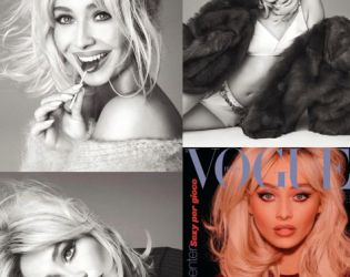 Сабрина Карпентър като Бриджит Бардо за Vogue Italia
