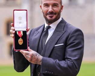 Дейвид Бекъм стана благородник: ФОТО НА ДЕНЯ