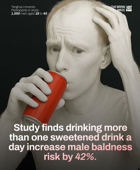 Изследване: Една газирана напитка на ден повишава риска от оплешивяване при мъжете с 42%