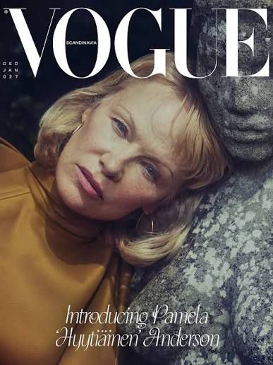 Памела Андерсън – новото лице на женствеността на корицата на Vogue Scandinavia