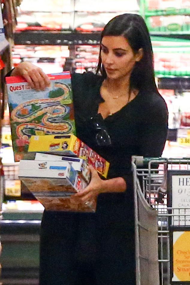 Ким не стъпва в супермаркет