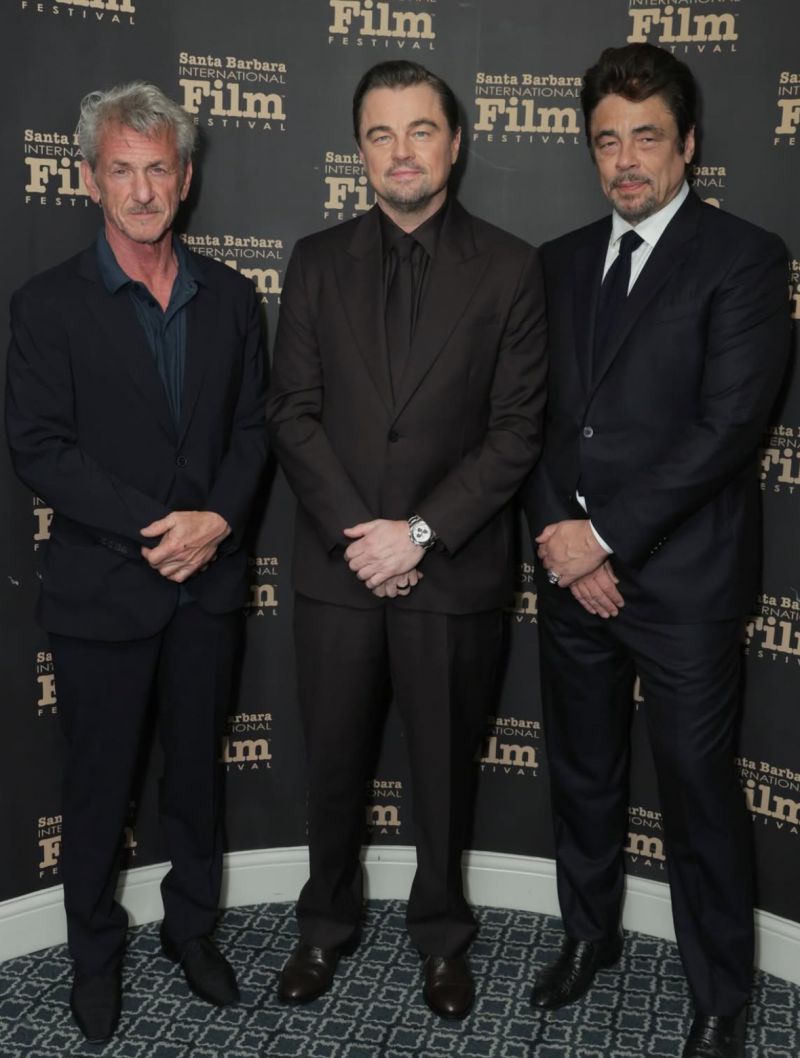 Леонардо ди Каприо, Шон Пен и Бенисио дел Торо с престижно отличие в Санта Барбара