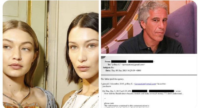 Нови файлове по случая „Епстийн“ поставят под въпрос кариерата на сестрите Хадид