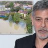 Многомилионните домове на Джордж Клуни, Ръсел Бранд и Деби МакГий бяха наводнени