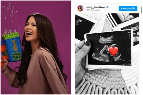 Теди Цветкова очаква бебе