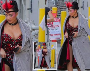 Ким Кардашиян като шоугърл в нов филм