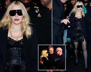 Мадона впечатли на Седмицата на модата в Милано