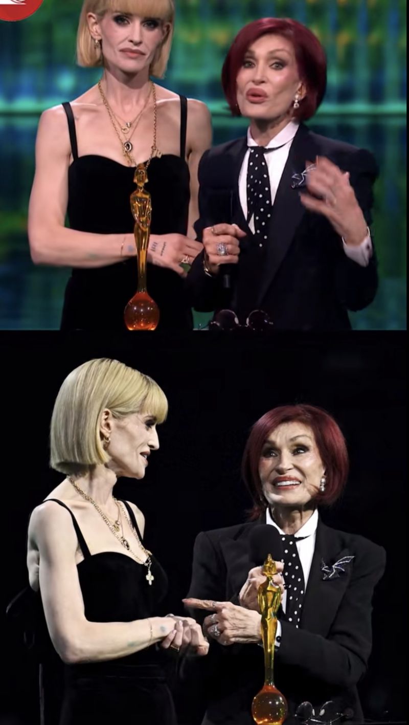 Кели Озбърн плашещо слаба на наградите Брит