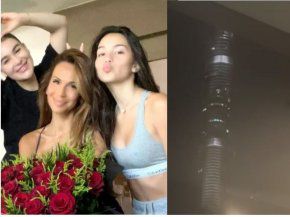 Прихванаха иранска ракета пред вкъщи: И. Бакалова с 2-те деца от Дубай (ВИДЕО)