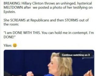 Хилъри избухна и получи нервен срив на разпита за Епстийн
