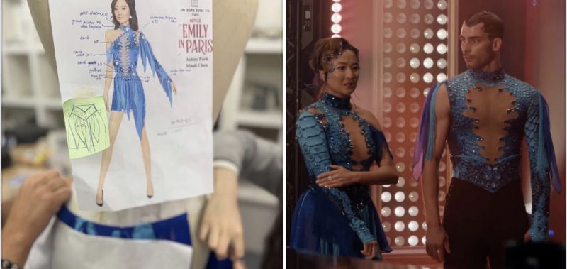 Български дизайнери обличат звездите в Emily in Paris