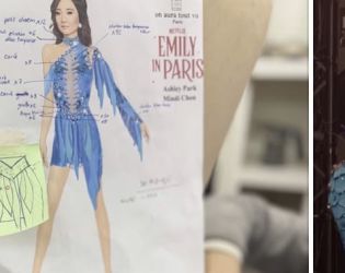 Български дизайнери обличат звездите в Emily in Paris