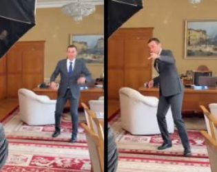 Кметът денси в кабинета: ВИДЕО НА ДЕНЯ