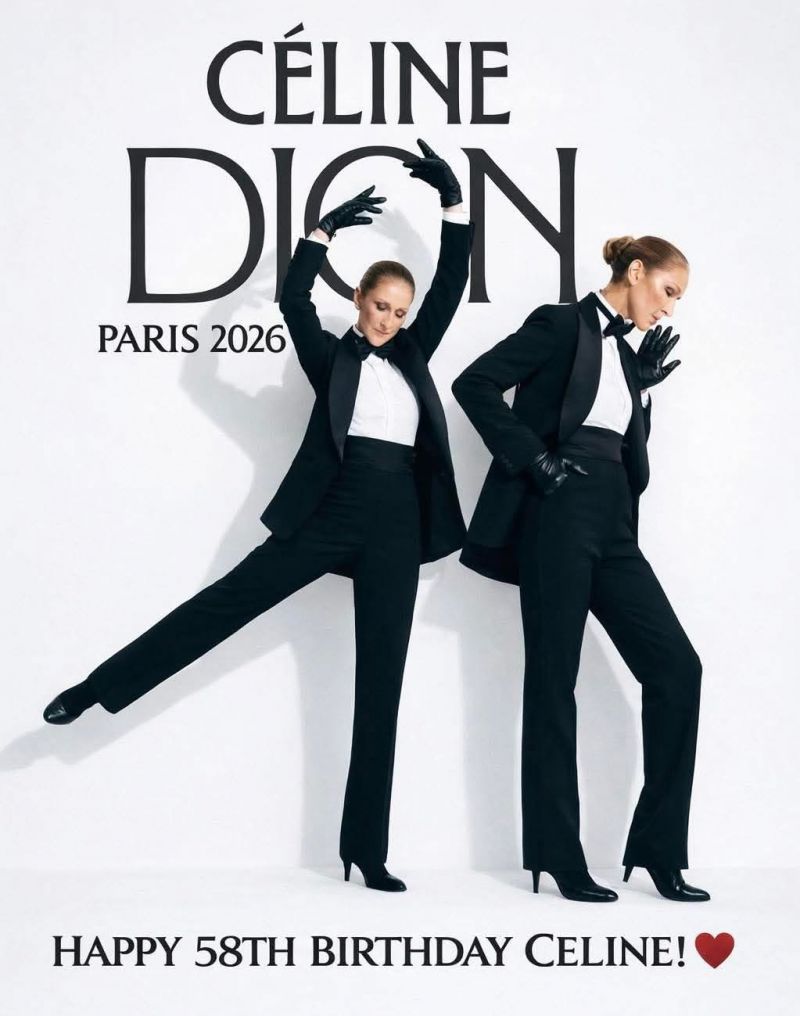 Айфеловата кула се осветява в чест на завръщането на Селин Дион