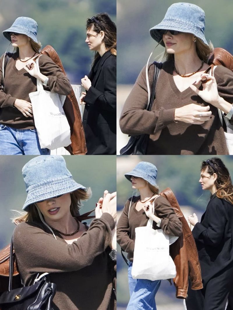 Марго Роби в луксозен ден в Сен Тропе