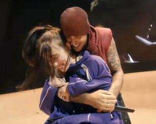 Бийбър сбъдна мечтата на Били Айлиш на Coachella