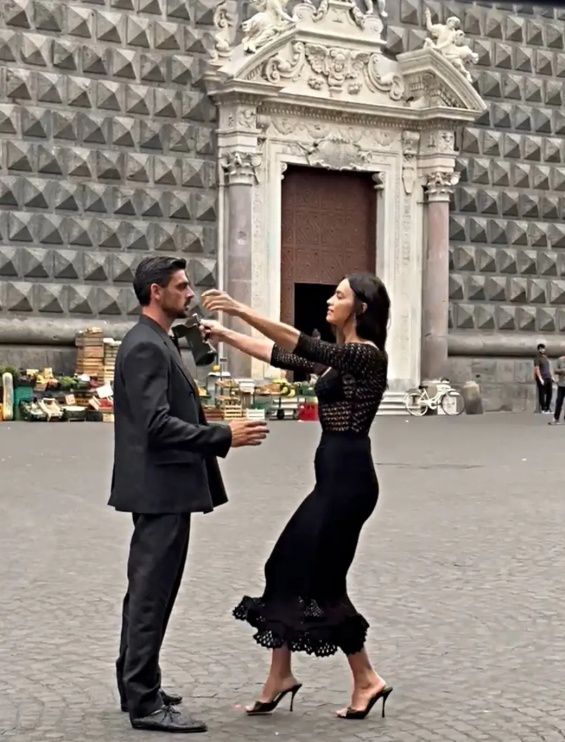 Микеле Мороне и Ирина Шейк в нова рекламна кампания за Dolce & Gabbana