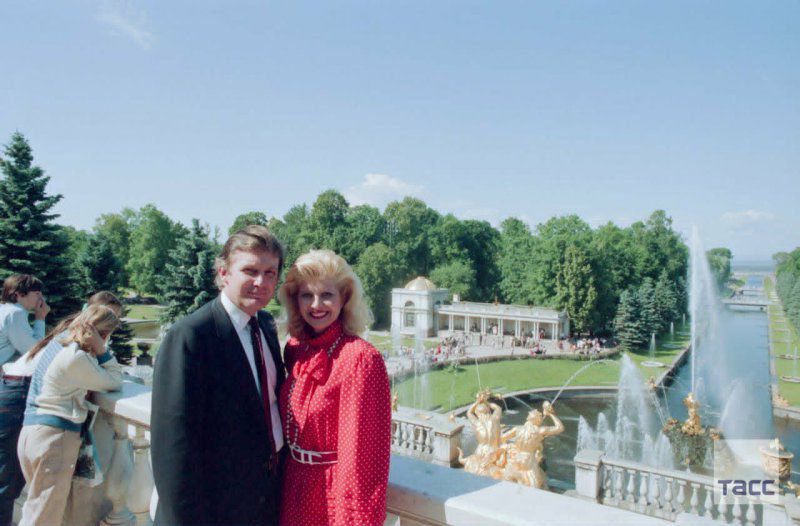 Младият Тръмп в Питер: ФОТОГАЛЕРИЯ НА ДЕНЯ