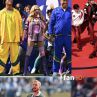 Мадона пя с Роналдо и Роналдиньо на финала на Мондиала
