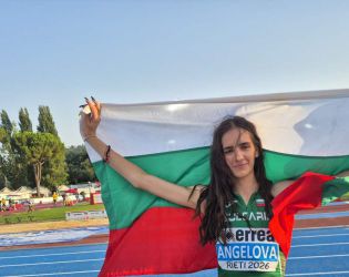 Виктория Ангелова с европейска титла и рекорд в тройния скок при девойките до 18 години
