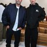 Ромео Бекъм и Джейсън Стейтъм на първия ред на Burberry