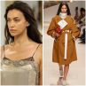 Ирина Шейк без грим на подиума: супермоделът дефилира за Tod’s и Alberta Ferretti