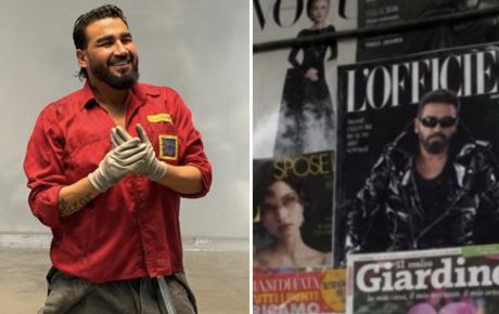 AI корица? Азис се хвали с L’Officiel от Милано