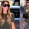 Виктория Бекъм с Hermes Kelly за £66 000 в новия си бутик в Ню Йорк