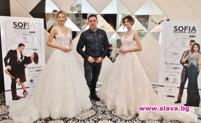 slava.bg : Христо Чучев с манекените, които представиха неговите булчински рокли slava.bg : Христо Чучев с манекените, които представиха неговите булчински рокли