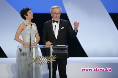 slava.bg : Audrey Tautou, left, and jury president and director Steven Spielberg slava.bg : Audrey Tautou, left, and jury president and director Steven Spielberg